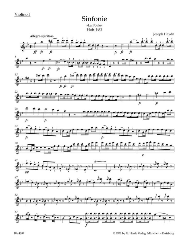 Symphony in G minor No. 83